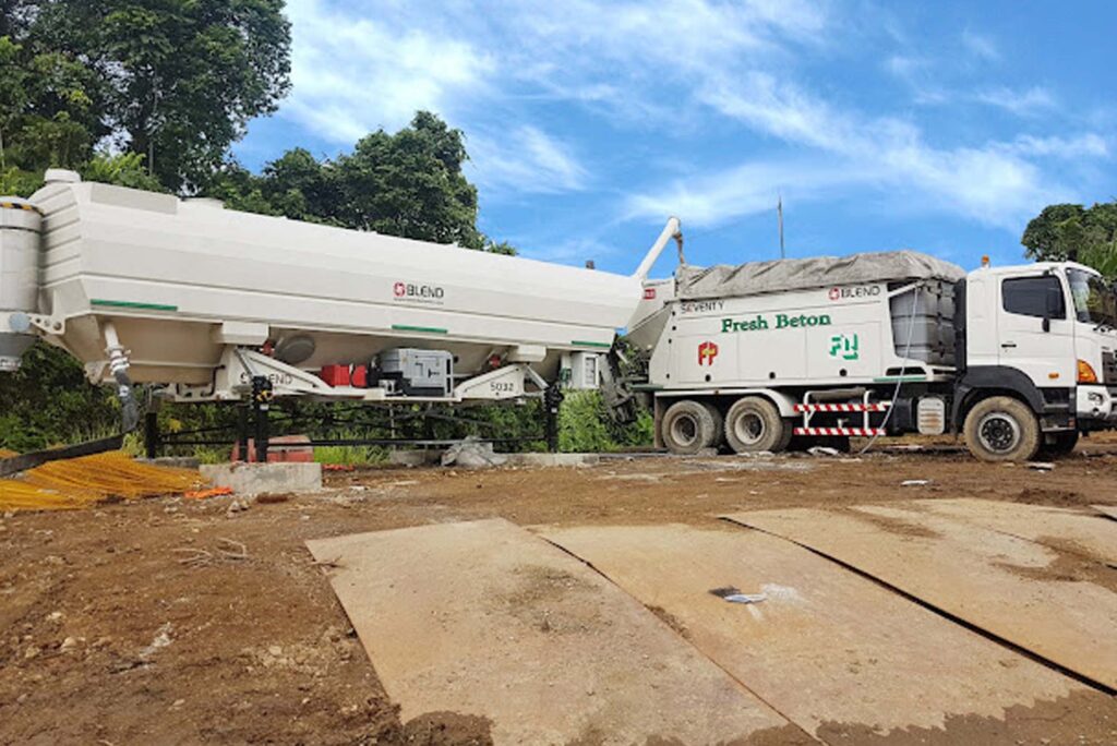 Blend Asia Mobile Batching Plant java indonesia